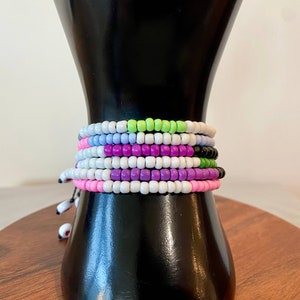 Gender Pride Flag Adjustable Bracelet (Solid) - LGBTQIA+