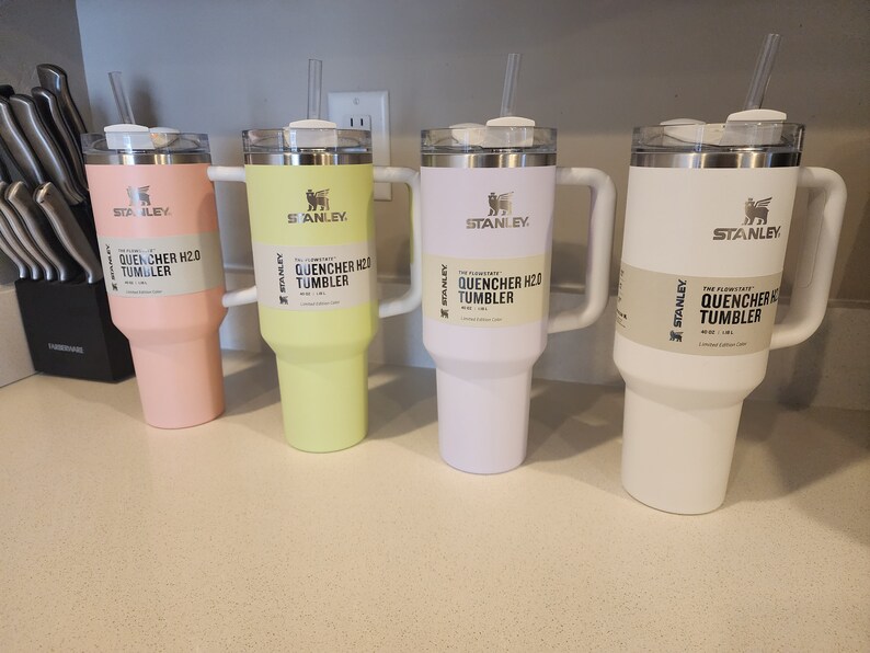 Stanley Quencher H2.0 40 Oz Limited Edition Target Colors Etsy