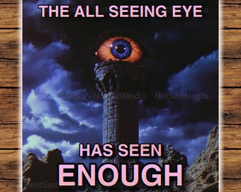 The All Seeing Eye | Holographic Magnet | The Frog Mage