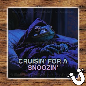 Cruisin&#39; for a Snoozin&#39; Holographic Magnet | The Frog Mage
