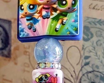 Power Puff Girls Focal Bead Pen