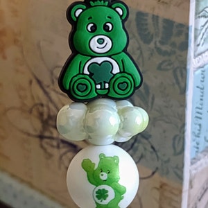 Care Bear Green ( LUCKY) Beaded Pen