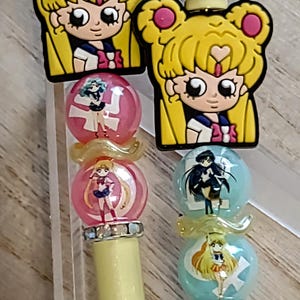 Sailor Moon *Pink* Focal Bead Pen