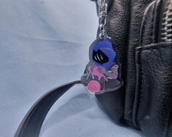 VALORANT Omen Schlüsselanhänger Sticker Rand Spiele Geschenk