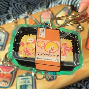 One Piece Rainbow Acrylic Charm : Convenient Store - Sanji (Fried Rice)