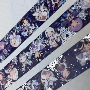 Papier autocollant Onmyoji Holo Mirror : série Ice