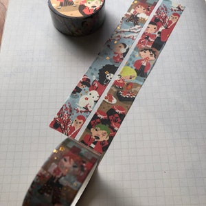 One Piece Gold Foil Washitape : Strohhut Crew Neujahr Frühling