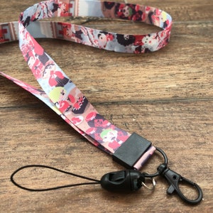 One Piece Lanyard : Snowy Spring In The Garden - by chiwayu.icefish
