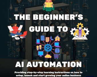 Automation Workflow eBook, Instant Download, AI Automation, System Setup Guide for Beginners