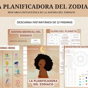Planificador Digital del Zodiaco, Carta Natal, Afirmación para cada estación astrológica, Planificador Mensual del Zodiaco, Signo zodiacal