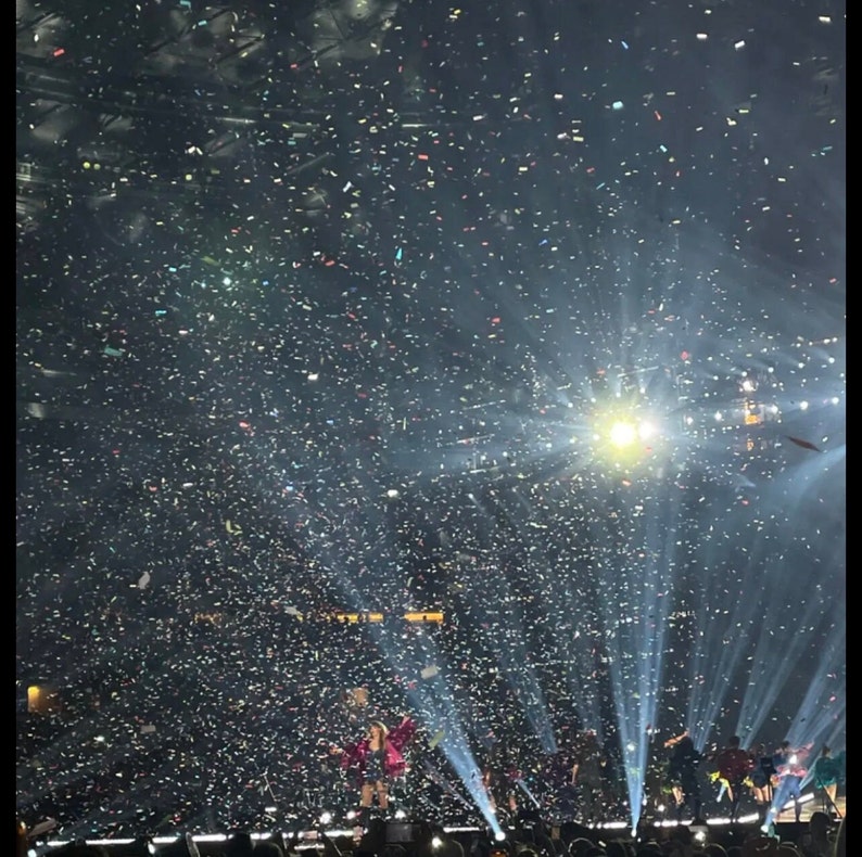 Taylor Swift Eras Tour Confetti Authentic Arlington Texas - Etsy Australia