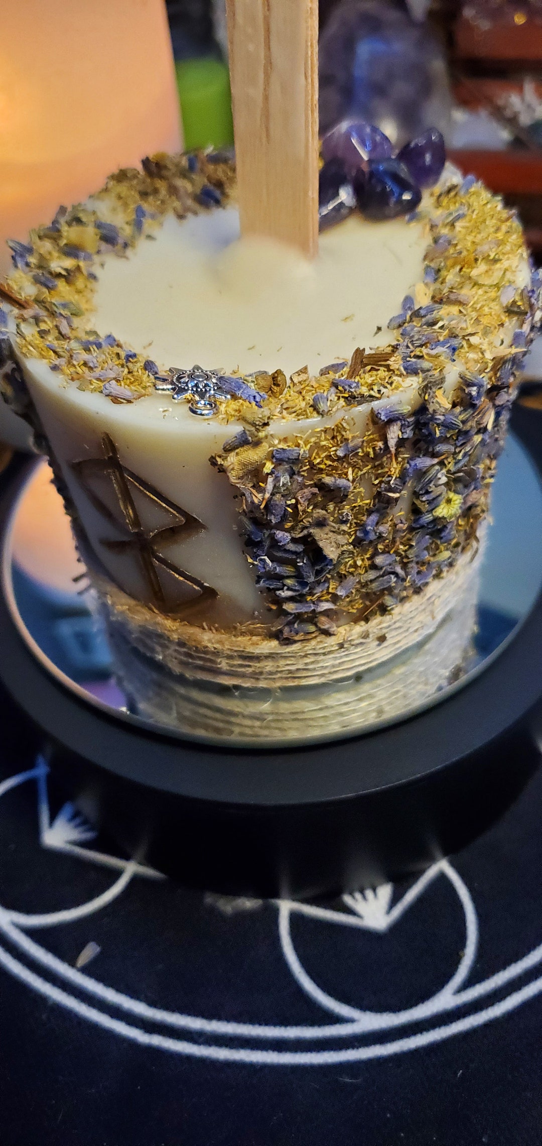 Norse Alter Candle Etsy