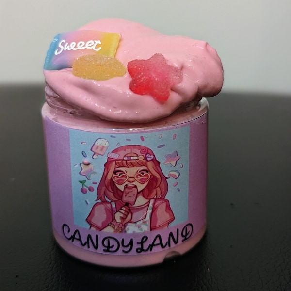 Candyland Fluffy Slime