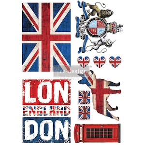Redesign Decor Transfer - London Love