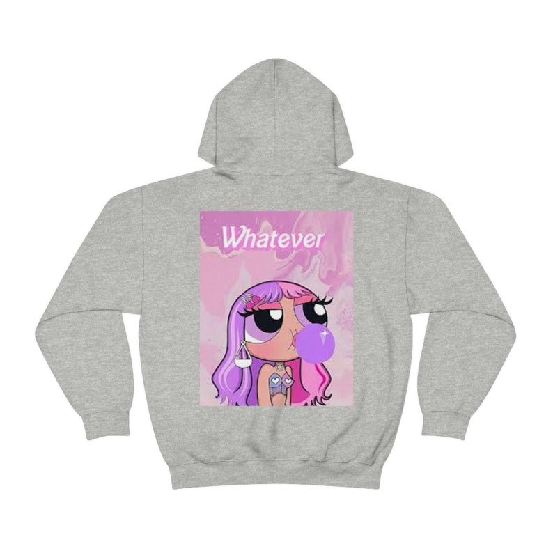 Powerpuff Girls Hoodie Cute Cartoon Sweatshirt for Girls Etsy