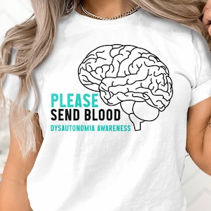 Dysautonomia POTS Awareness Svg Png, Please Send Blood Svg, Turquoise Ribbon Svg, Dysautonomia Awareness Svg Cricut Sublimation