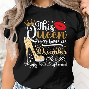 December Birthday Queen Svg Png, This Queen Ws Born in December Svg, Leopard Women Birthday Party Lips Svg, December Queen Svg Cricut Design