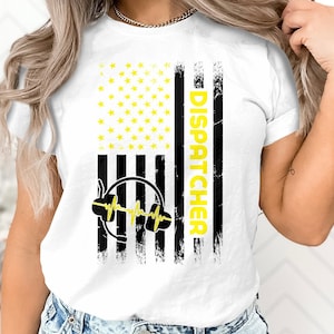 Dispatcher Svg Png, Dispatcher 911 Flag Svg, 911 Dispatcher Dispatch Svg Cricut Sublimation Design