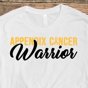 Appendix Cancer Awareness Svg Png, Appendix Cancer Warrior Svg, Amber Ribbon Svg Cricut File Png Sublimation Designs