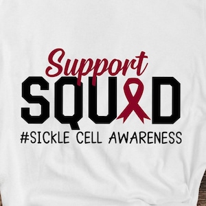 Svg Sickle Cell Awareness Png, Support Squad Svg, Anemia Awareness Svg ...