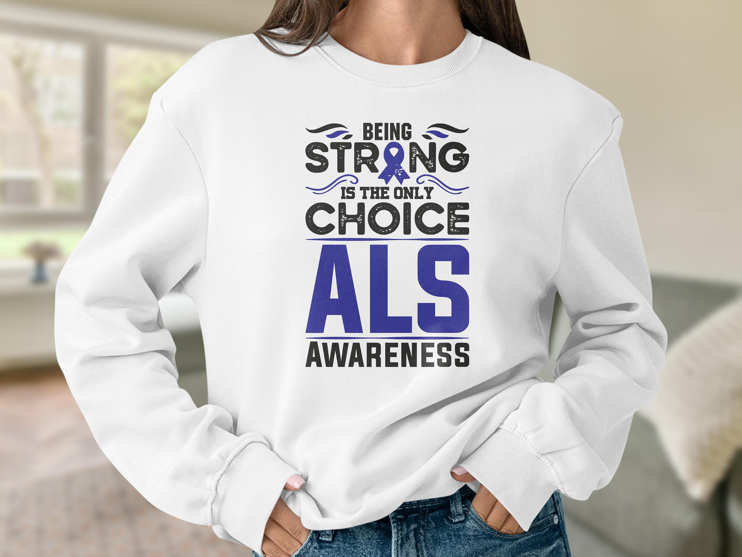 ALS Awareness Svg Png Being Strong is the Only Choice Svg - Etsy