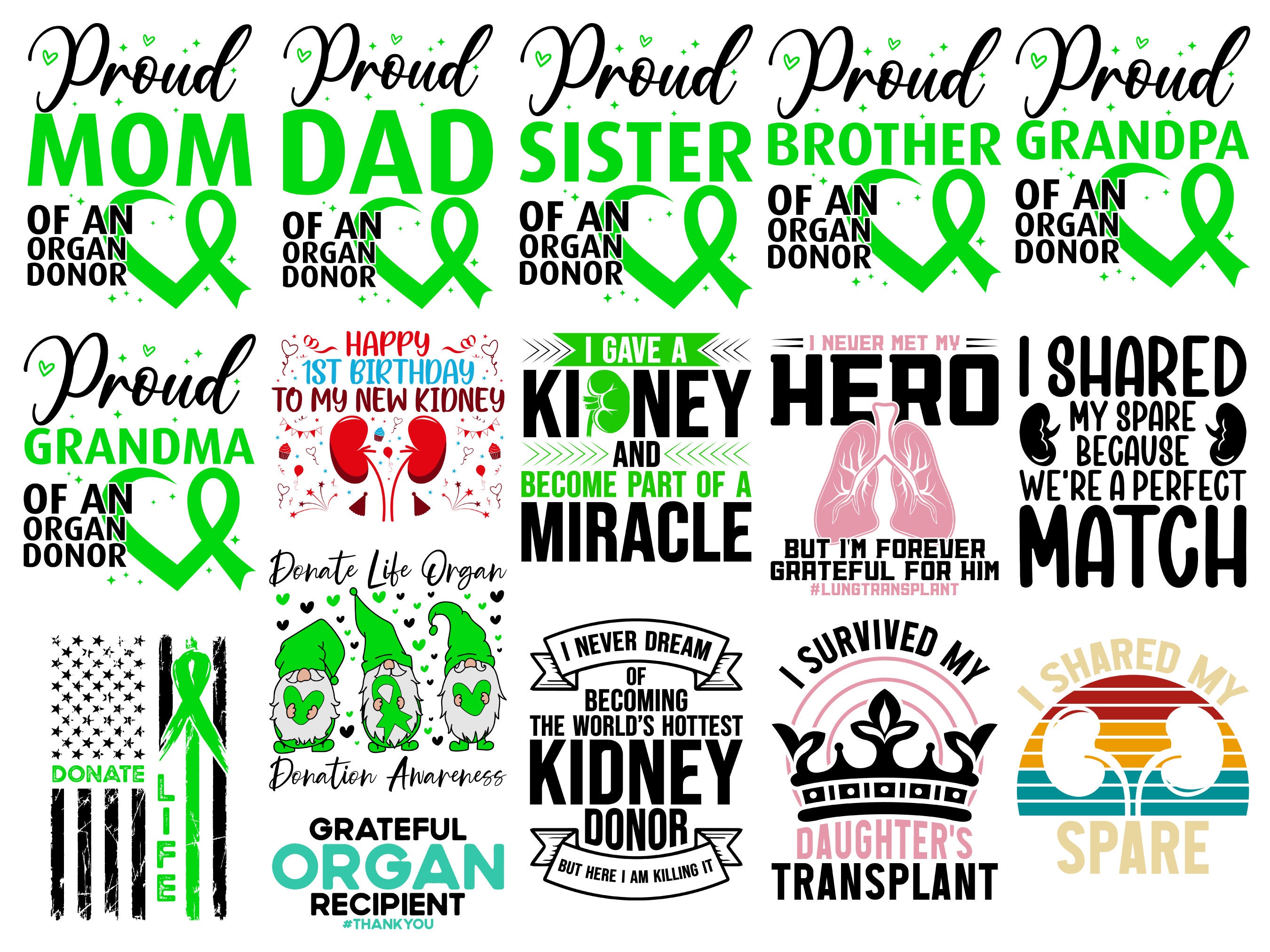 LEVLO Kosmetiktasche Organ Donation Awareness – „I‘m A Kidney Donor“ Motiv, Baumwoll-Leinen, 23x17 Cm