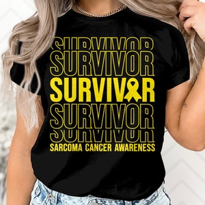 Sarcoma Cancer Survivor Svg, Sarcoma Cancer Awareness Svg Png, Yellow Ribbon Svg, Sarcoma Support Cricut Sublimation Design
