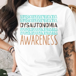 Leopard Dysautonomia Awareness Svg Png, POTS Syndrome Svg, Turquoise Dysautonomia Awareness Svg Cricut Sublimation