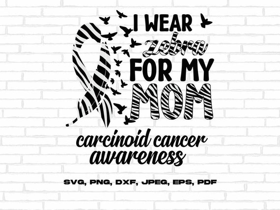 My Hero Is Now My Angel Zebra Stripe Carcinoid Cancer Shirt My Hero Is Now My Angel Zebra Stripe Carcinoid Cancer Shirt