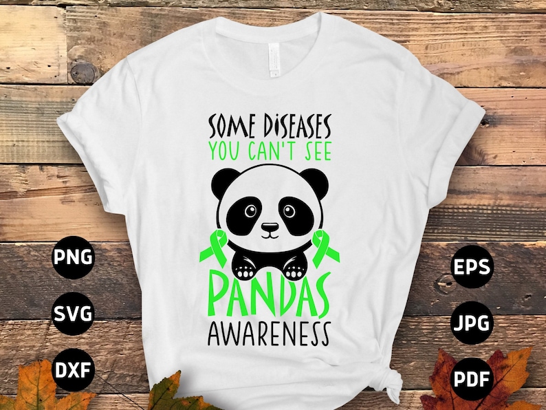 Pans-pandas Awareness Svg Png, Some Diseases You Can't See Pandas ...