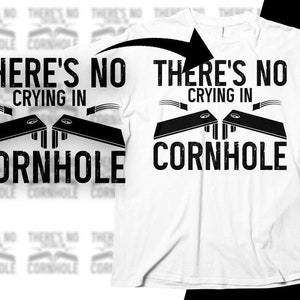 There's No Crying In Cornhole. - Cornhole - Posters and Art Prints