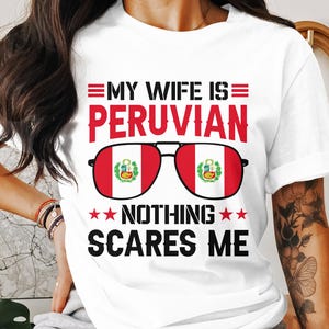 Peruvian Wife Png, Peruvian Husband Png, Peruvian Flag Png Sublimation, Peru Png, Peru Flag Shirt Png