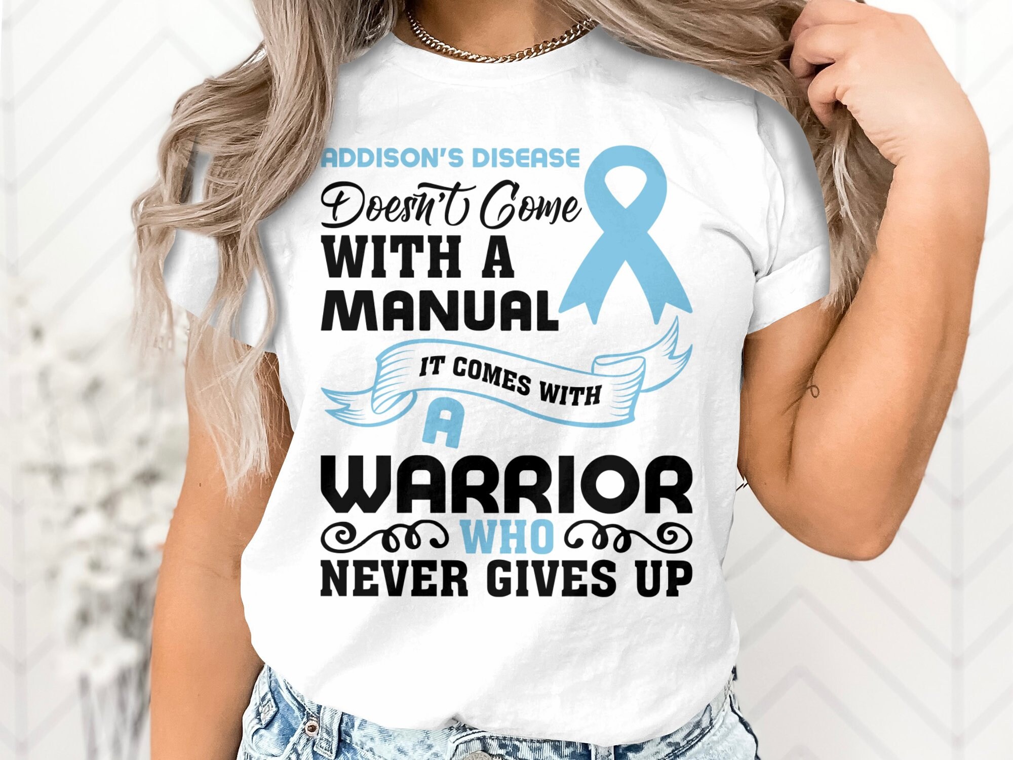 Addison's Disease Awareness Svg Png, Addison's Disease Doesn't Come ...