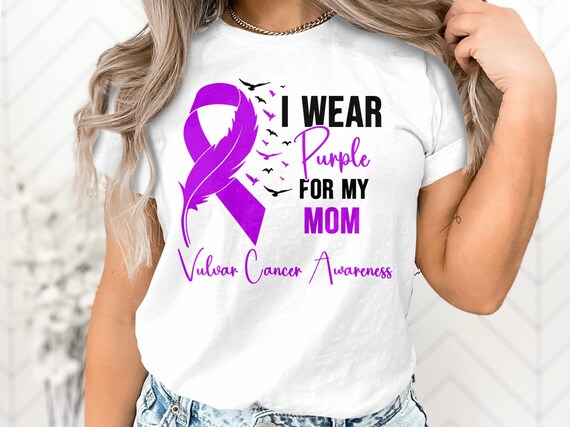 I Wear Purple For My Mom Lupus Awareness T-Shirt I Wear Purple For My Mom Lupus Awareness T-Shirt