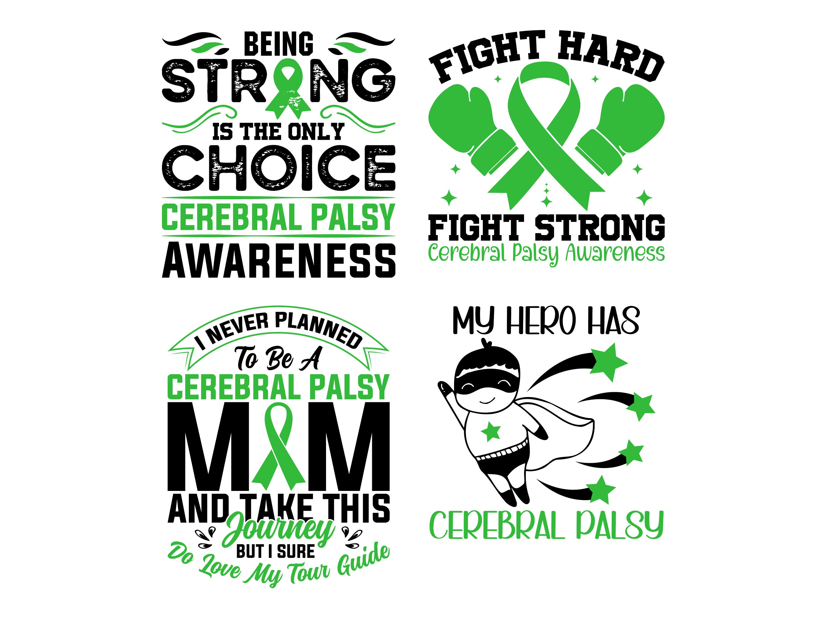 Cerebral Palsy Awareness Svg Bundle, Cerebral Palsy Awareness Png ...