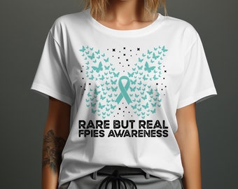 FPIES Awareness Svg Png, Raro ma reale Fpies Svg, Consapevolezza delle allergie alimentari Svg Cricut Sublimation Design
