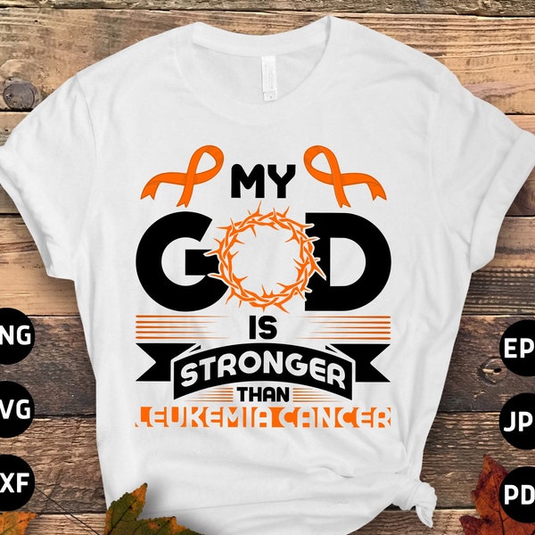 Leukemia Awareness Hoodie - Stronger Than Leukemia Pullover