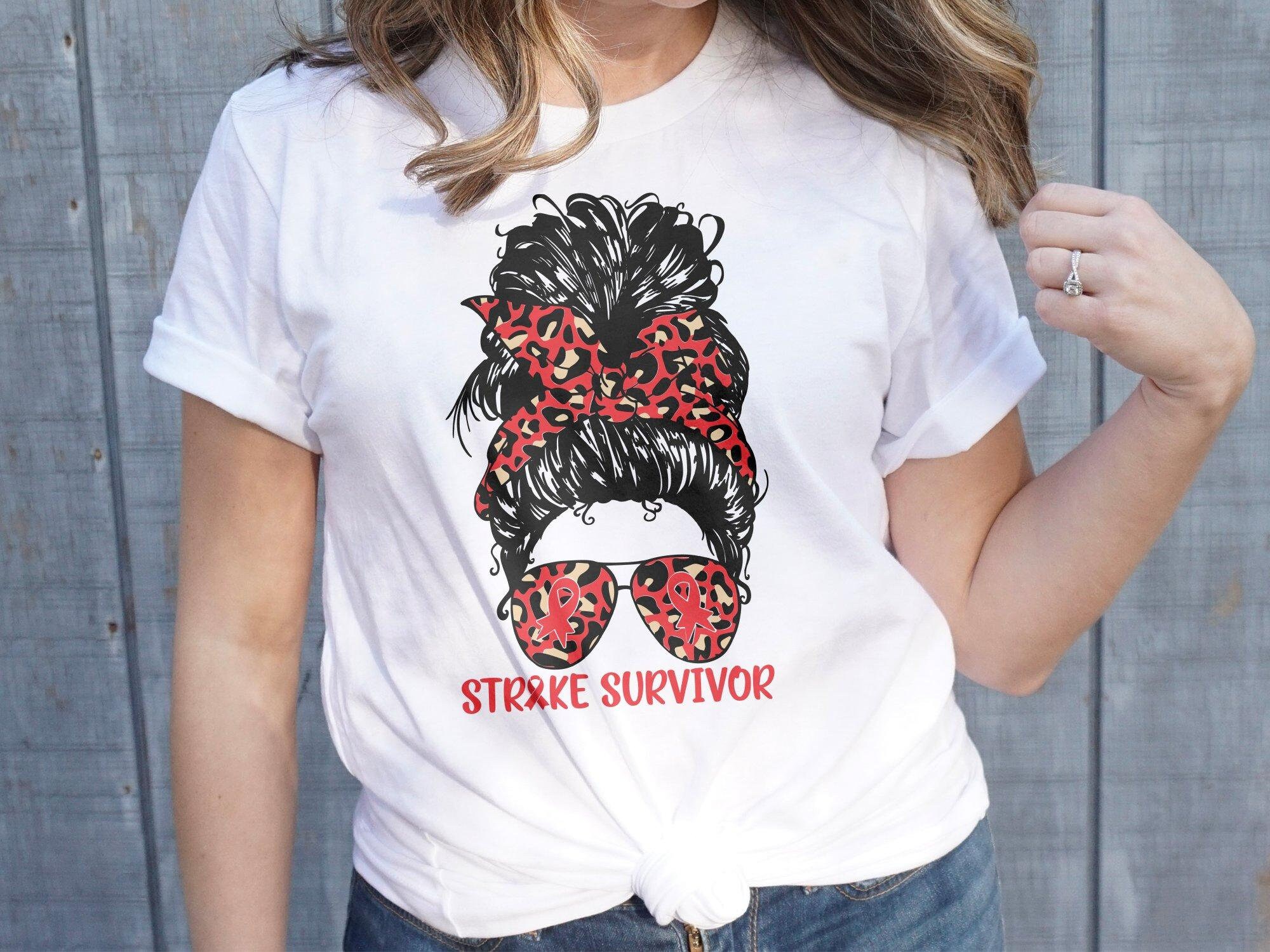Stroke Awareness Svg Png, Stroke Survivor Svg, Red Ribbon Svg Cricut ...