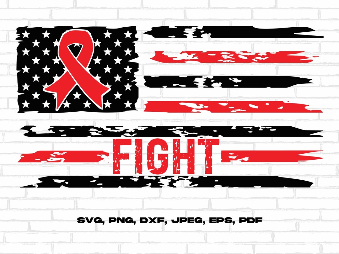 Red Ribbon Week Svg Png, Red Ribbon Week Fight Svg, Drug Free Svg, Red ...