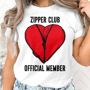 Open Heart Surgery Svg Png, Zipper Club Official Member Svg, Heart Surgery Survivor Recovery Cricut Sublimation