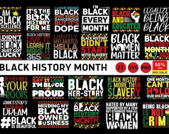 Black History Svg Png Bundle, Black History Month Svg Bundle, Black History Month Png, Black History Png