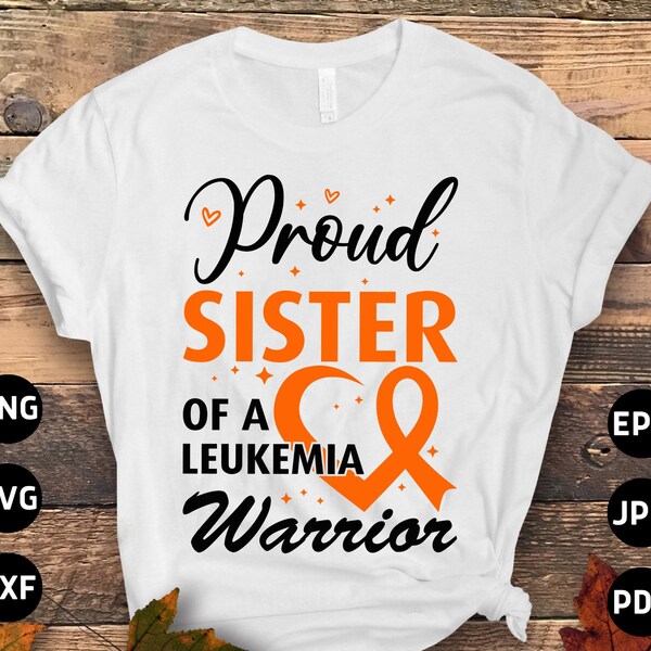 My Sister Is a Warrior - Leukemia Awareness T-Shirt