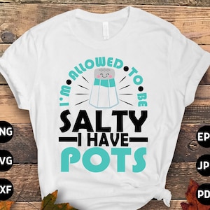 POTS medvetenhetssvg png, jag får vara salt svg, POTS syndrom svg, turkos band svg, dysautonomi medvetenhetssvg Cricut sublimering