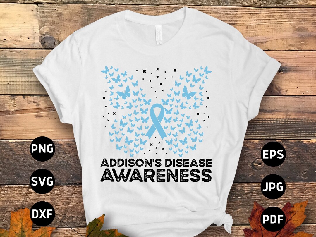 Addison's Disease Awareness Svg Png, Addison's Disease Butterfly Svg ...