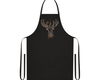 Magic Deer Cotton Apron