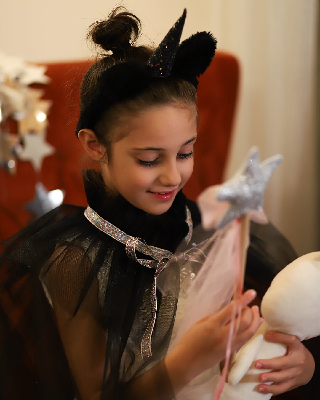 Glitter Cape Costume Etsy