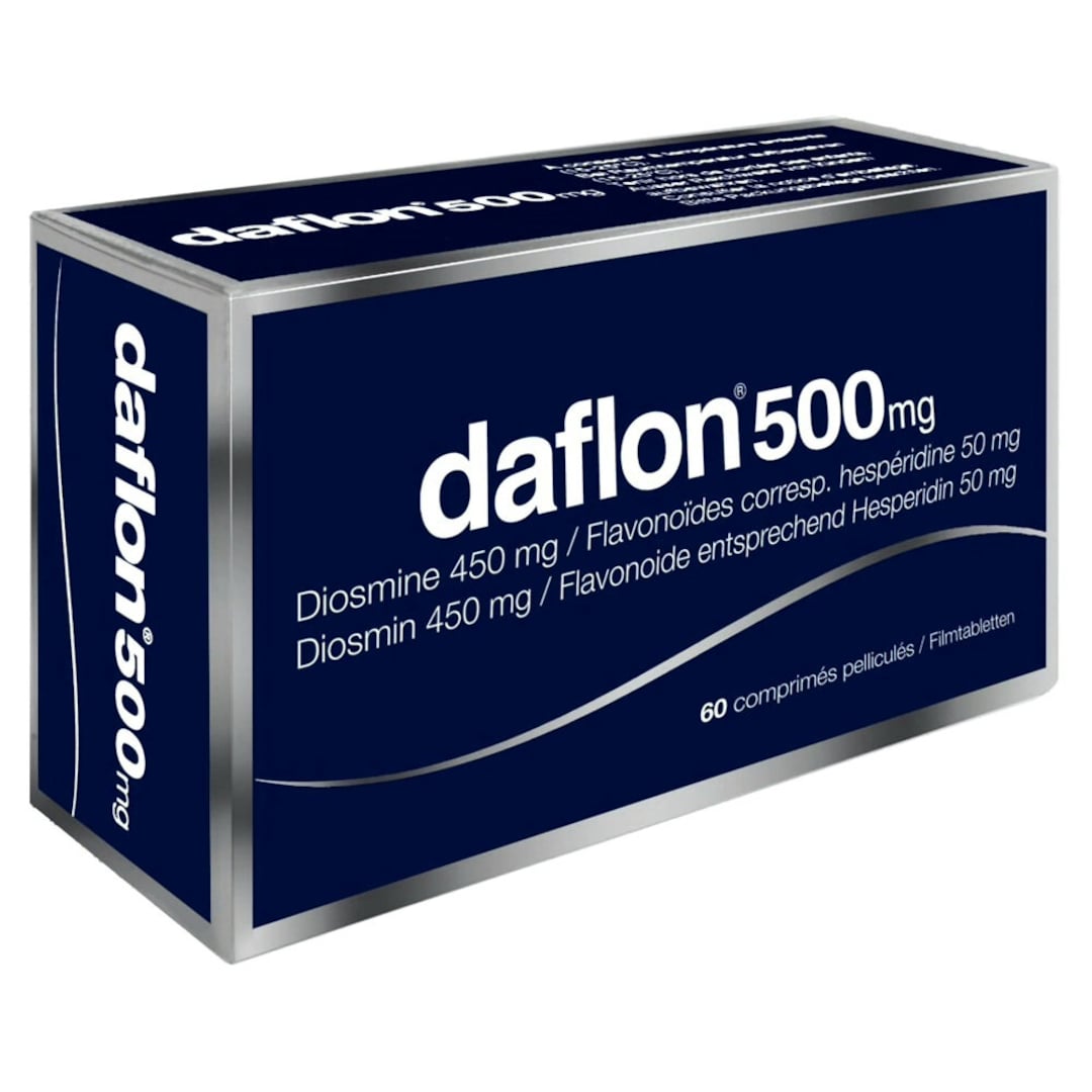 Daflon 500mg 60 Tablets From Hemorrhoids Made in EU - Etsy
