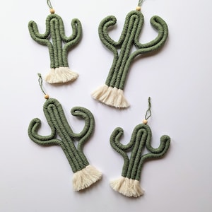 Macrame Cactus Wall Hanging