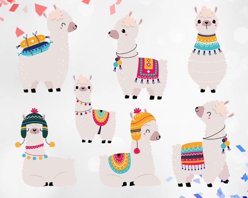 High-quality PNG Alpaca Clipart | Cute & Versatile Designs | High ...