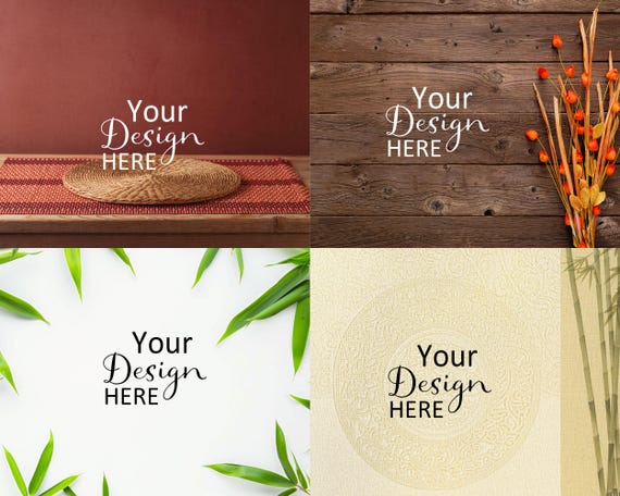 Elegant Chinese Traditional Background Mockups for Design Projects | Asian-themed Background | Minimalist Oriental Mockup | High-quality bg
